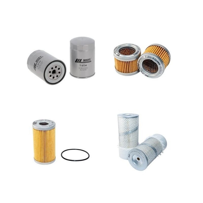 HANIX H45 Filter Service Kit w/Mitsubishi Eng. Air, Oil, Fuel Filters