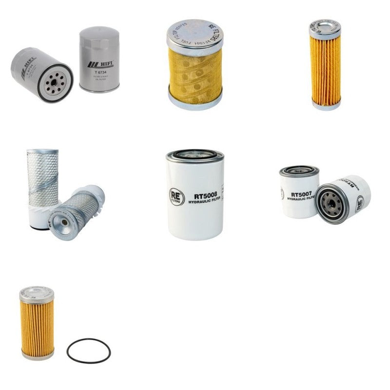 HANIX N350-2 Filter Service Kit w/Mitsubishi K4E Eng. SN 3160051-