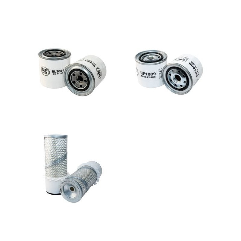 HANIX N350 Filter Service Kit Air Oil Fuel Filters w/ISUZU 3KR1 Eng.