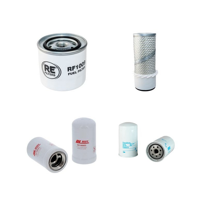 Hanix RT400 Filter Service Kit w/Isuzu Engine