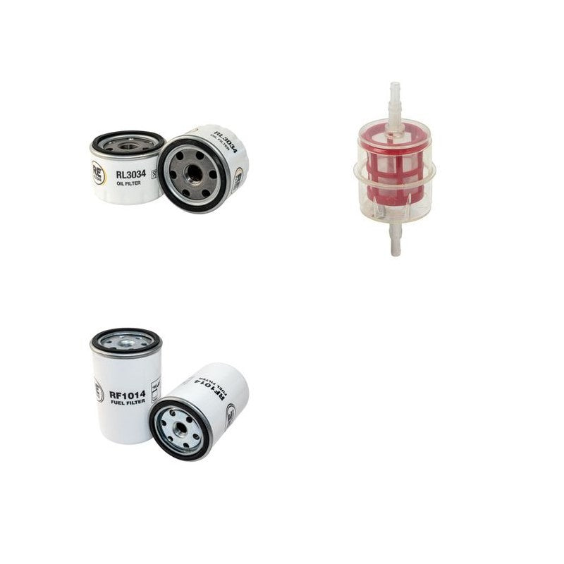 HAULOTTE H1000D Filter Service Kit Air Oil Fuel Filters w/HATZ 2G40 Eng.