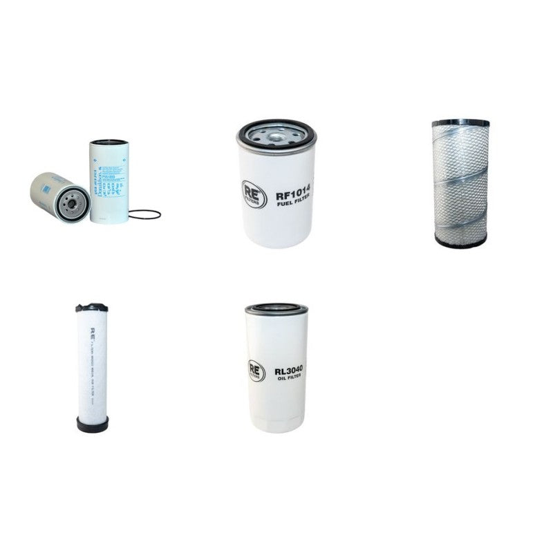 HAULOTTE HTL4014 Filter Service Kit Air Oil Fuel Filters w/Deutz BF4M2012 Eng. YR 2008-