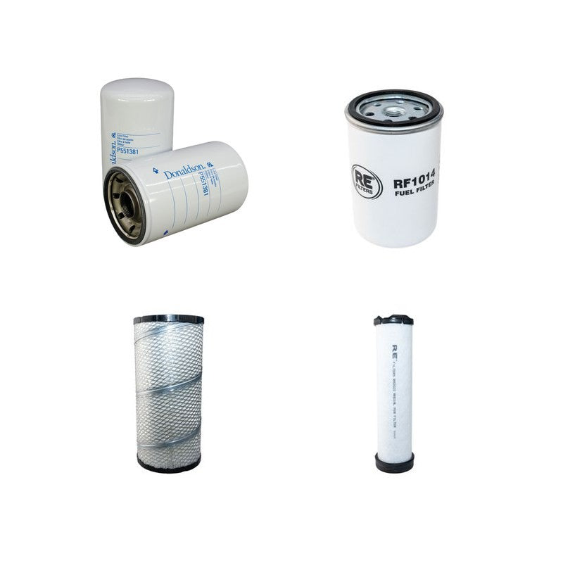 HELI CPCD100 Filter Service Kit Air Oil Fuel Filters w/ISUZU A6BG1QC2 Eng.
