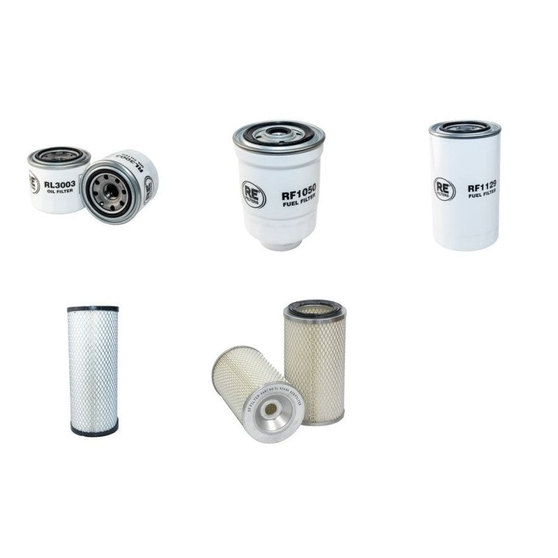 HELI CPCD25N-RW6 Filter Service Kit w/Yanmar 4TNV94L-NH7 Eng. YR 2007-