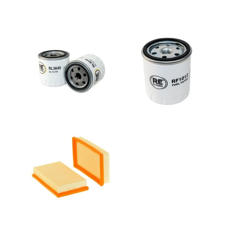 HINOWA DM15S Filter Service Kit Air Oil Fuel Filters w/Lombardini Eng.