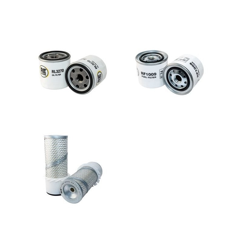 HINOWA DM30/S Filter Service Kit Air Oil Fuel Filters w/Perkins 4CYL Eng. 42.5 CH