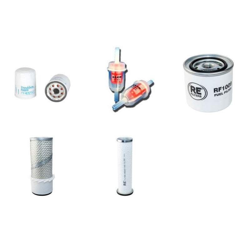 HINOWA VT1650 Filter Service Kit Air Oil Fuel Filters w/Perkins Eng.