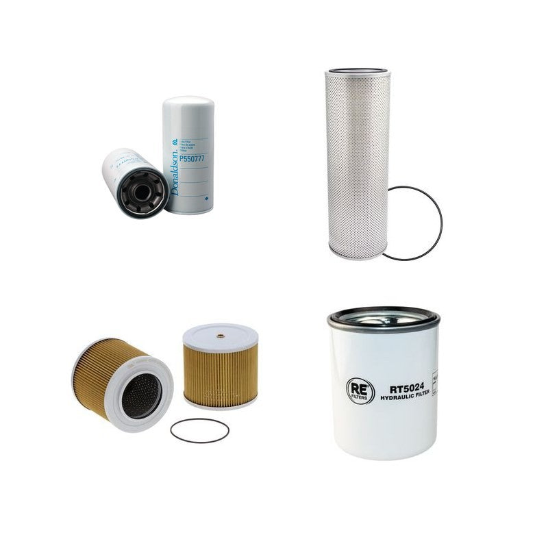 Hitachi CX500 Filter Service Kit with Hino H07C-Td Engine HP 180 CH