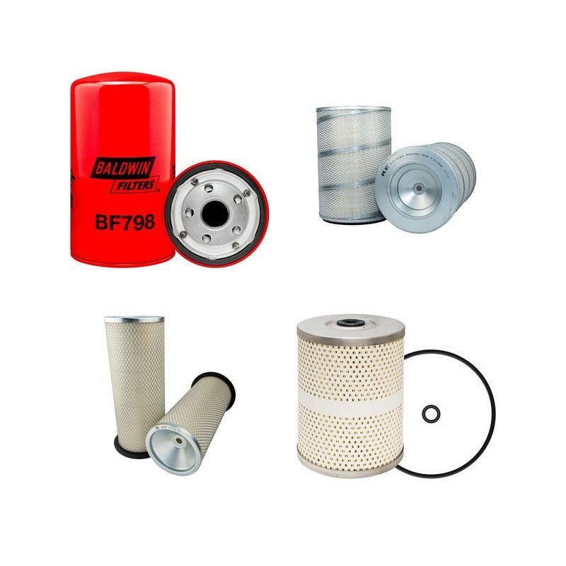 Hitachi CX900HD Filter Service Kit with MITSIBISHI 6D24-T Engine Serial No HCME 000101-