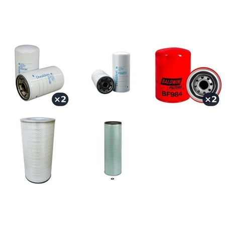Hitachi EX1200-5C Filter Service Kit with Mitsubishi S6R-Y1TAA1 Engine
