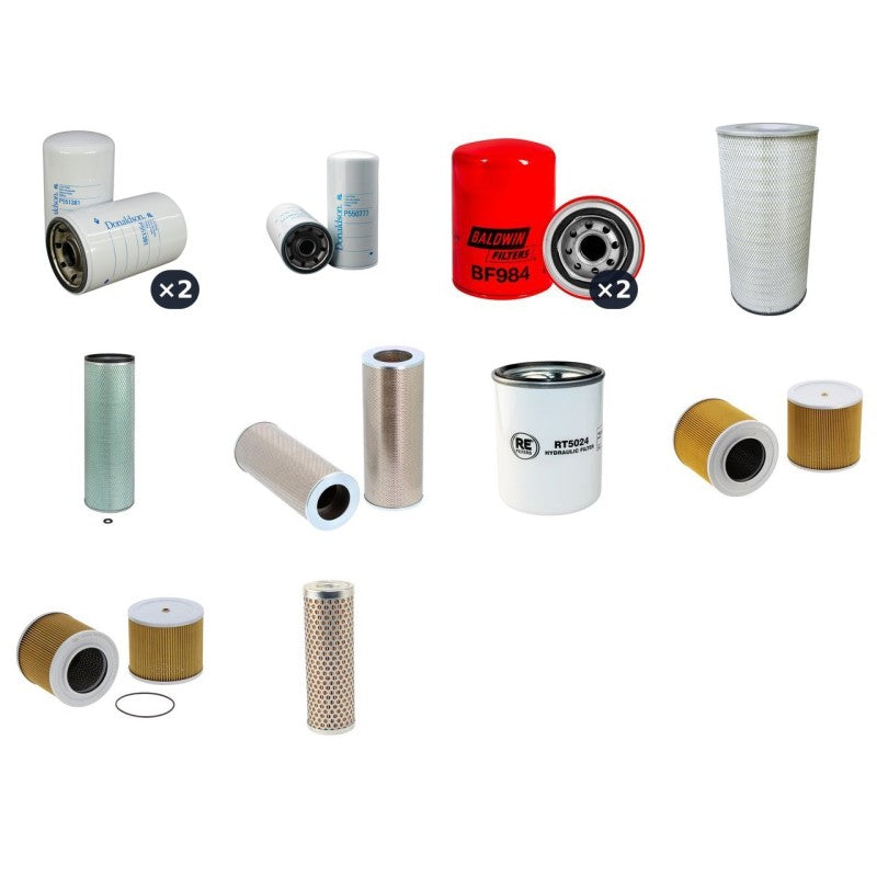 Hitachi EX1200-5C Filter Service Kit with Mitsubishi S6R-Y1TAA1 Engine