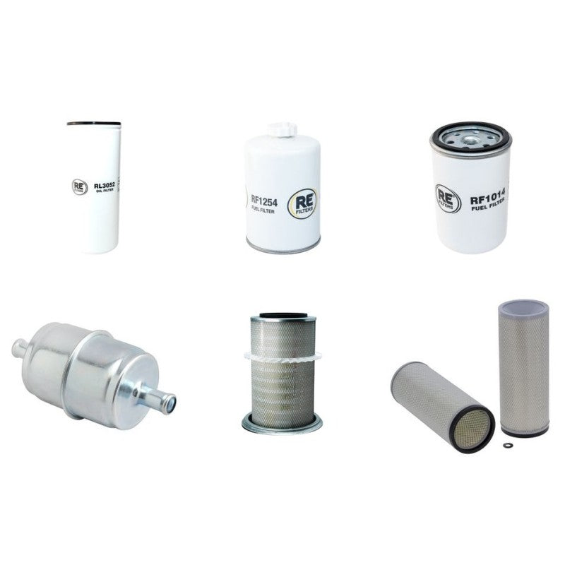 Hitachi EX285 Filter Service Kit Air Oil Fuel Filters with Cummins CT8.3-190 Engine Year 02.99-12.01