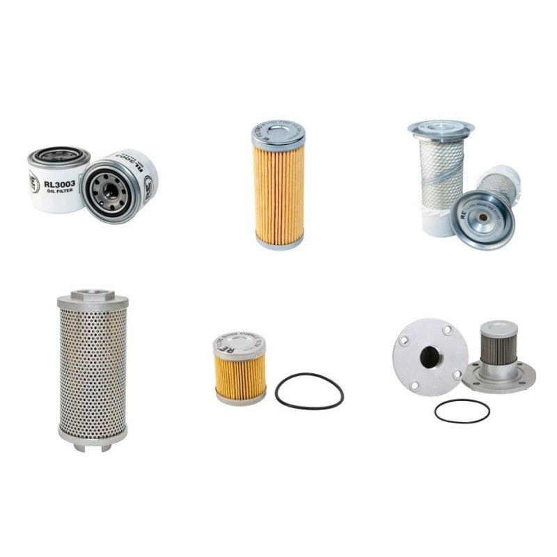 Hitachi EX30-2 Filter Service Kit with Kubota V1505 Engine