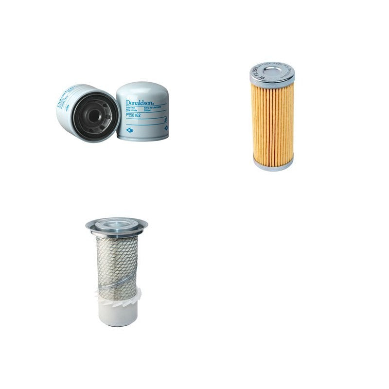 Hitachi EX40U Filter Service Kit with Isuzu 4LE1 Engine Air, Oil, Fuel Filters