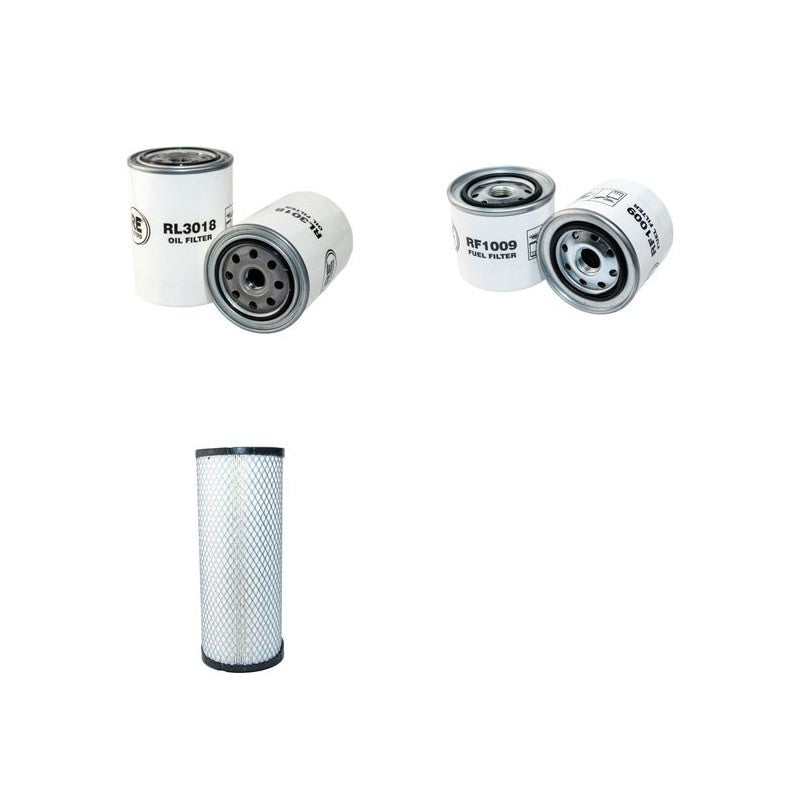 Hitachi EX60 WD-2 Filter Service Kit Air Oil Fuel Filters with Nissan BD3004 Engine