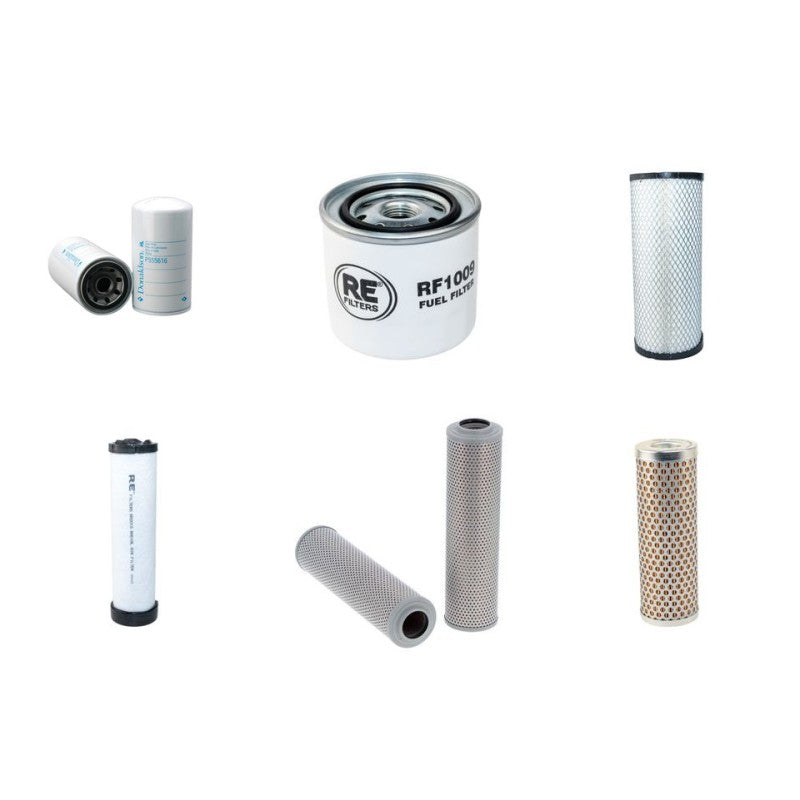 Hitachi EX60 WD-2 Filter Service Kit with Nissan Fd3304 Engine
