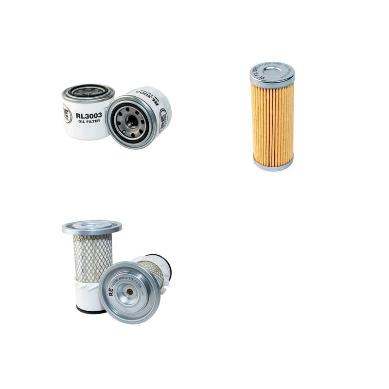Hitachi EX17-2 EX17-2B Filter Service Kit Air Oil Fuel Filters