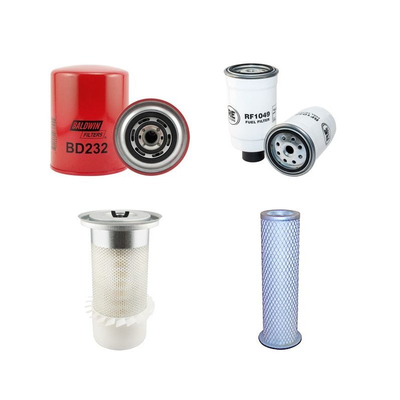 Hitachi FH150.3 Filter Service Kit Air Oil Fuel Filters with Iveco Engine