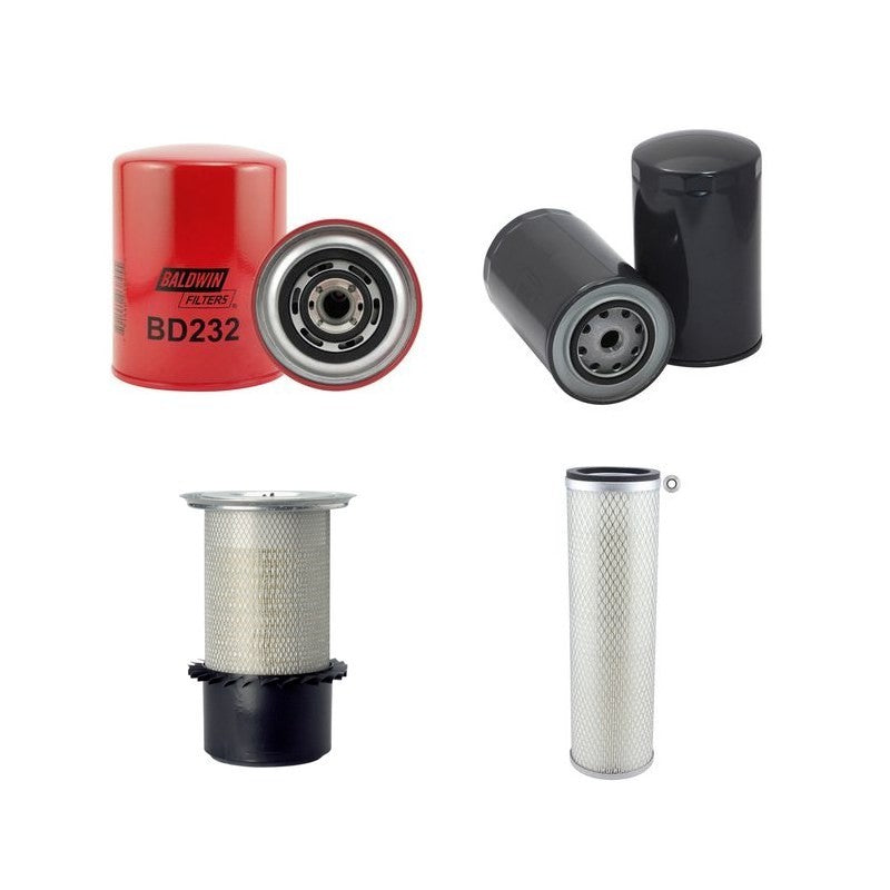 Hitachi FH200EETT Filter Service Kit Air Oil Fuel Filters with Fiat 8065T Engine