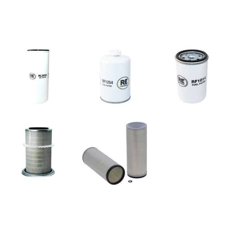 Hitachi FH270-3 Filter Service Kit Air Oil Fuel Filters with Cummins Engine