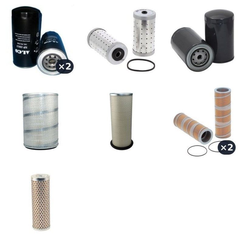 Hitachi FH400 Filter Service Kit with FiatIveco 8215.22 Engine
