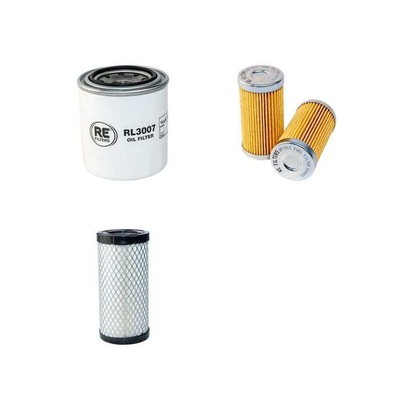 Hitachi HX99B Filter Service Kit Air Oil Fuel Filters with Kubota D1105-KB Engine