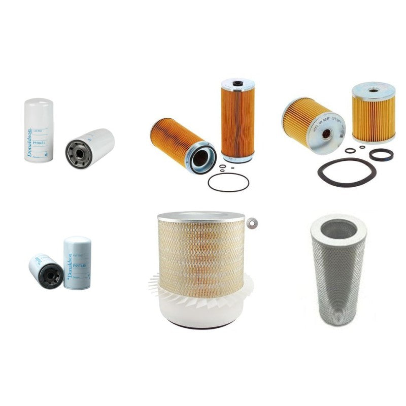 Hitachi KH300-3 Filter Service Kit with Hitachi 6RB1 Engine