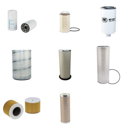 Hitachi LCH3 Filter Service Kit with Isuzu 6RB1T Engine