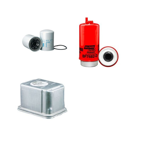 Hitachi LX150-3 Filter Service Kit Air Oil Fuel Filters