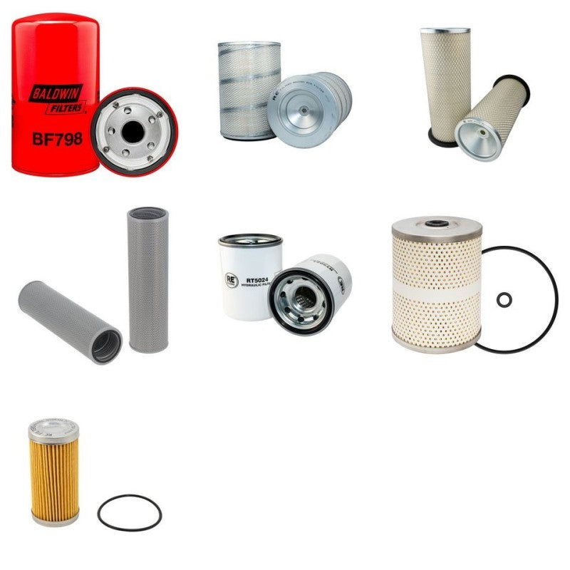 Hitachi SCX900 Filter Service Kit with MITSIBISHI 6D24-T Engine