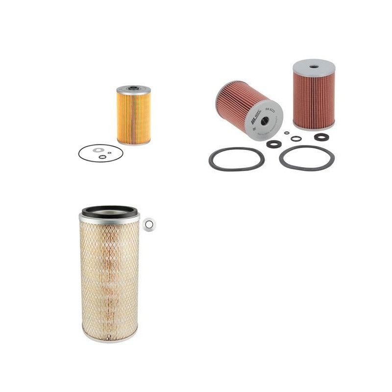 Hitachi UH073 Filter Service Kit Air Oil Fuel Filters with HINO Engine