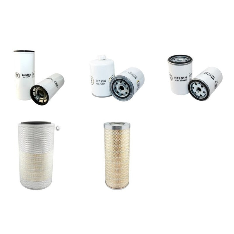 Hitachi W230 Filter Service Kit with Cummins 6CTA8.3 Engine Serial No 480101-
