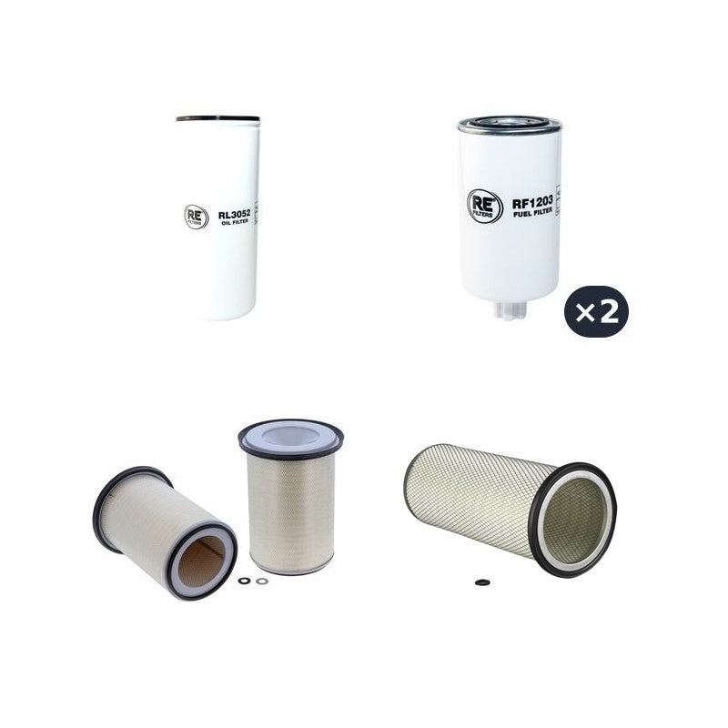 Hitachi W270 Filter Service Kit with Cummins M11-C Engine Serial No 484101-