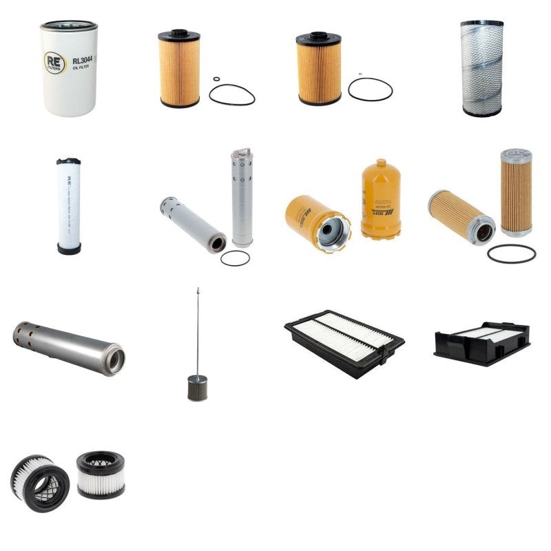 Hitachi ZX110-3 Filter Service Kit with Isuzu A-4JJ1X Engine Year 2008-2013