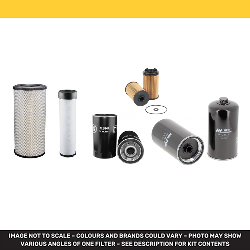 Hitachi ZX135US-6 Filter Service Kit with Isuzu Engine Year 2017-