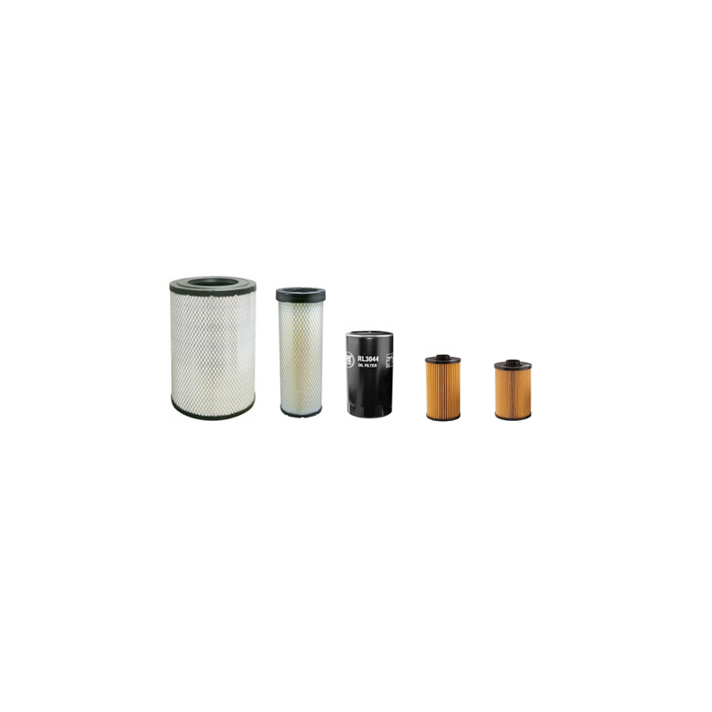 Hitachi ZX140 WTB 5 Filter Service Kit with Isuzu Am-4Jj1Xzsa-02 Engine 2014