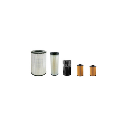 Hitachi ZX140 WTB 5 Filter Service Kit with Isuzu Am-4Jj1Xzsa-02 Engine 2014