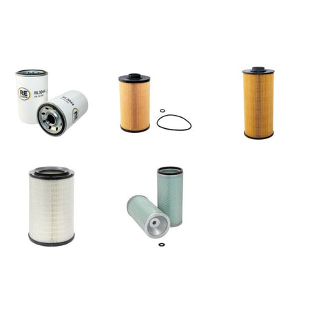 Hitachi ZX145W-3 Filter Service Kit Air Oil Fuel Filters with Isuzu AI-4JJ1X Engine