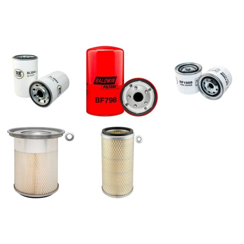 Hitachi ZX160LC Filter Service Kit Air Oil Fuel Filters with Isuzu AA-4BG1TC Engine Year 2003-
