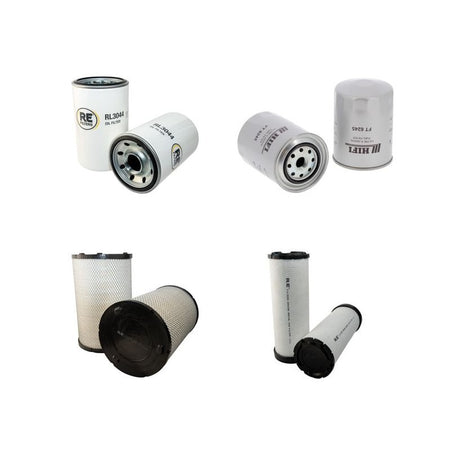 Hitachi ZX210 Filter Service Kit Air Oil Fuel Filters with Isuzu AA-6BG1T Engine Year 2003-