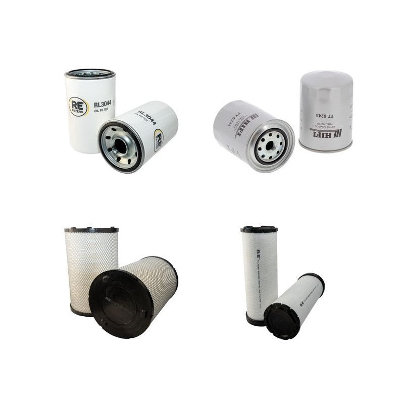 Hitachi ZX225LCUS Filter Service Kit Air Oil Fuel Filters with Isuzu AA-6BG1T Engine Year 2003-