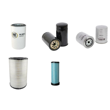 Hitachi ZX240-5G Filter Service Kit Air Oil Fuel Filters with Isuzu 6BG1-TRA13 Engine