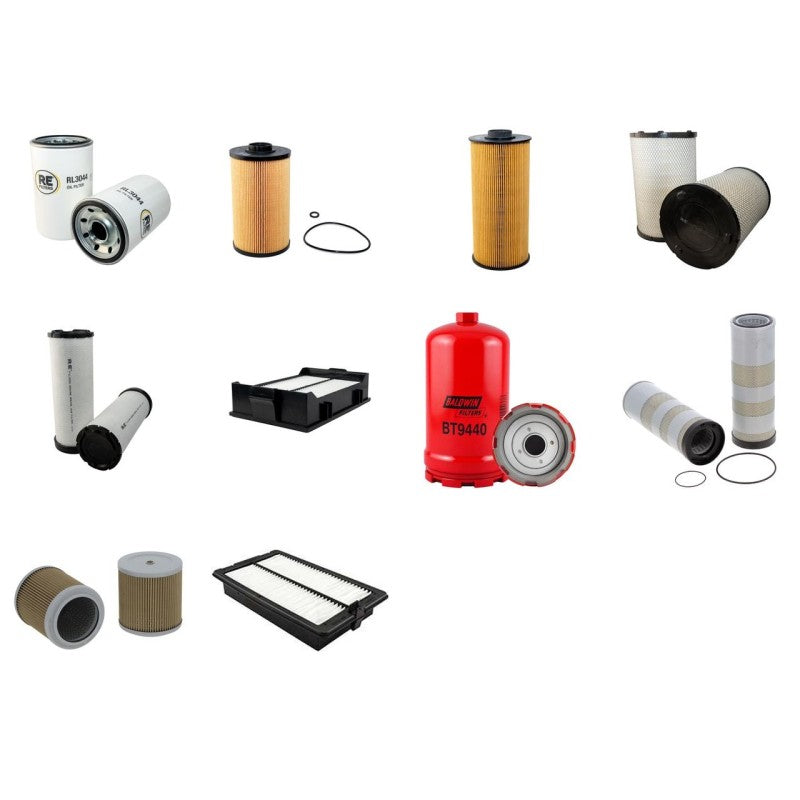 Hitachi ZX280-3 Filter Service Kit with Isuzu 4Hk1Xysa Engine