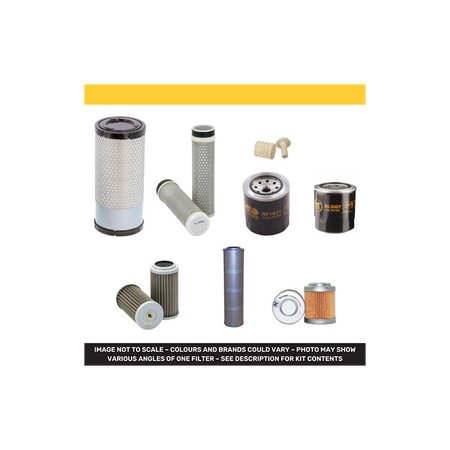 Hitachi ZX 33 U-6 Filter Service Kit with Yanmar 3TNV88 Engine