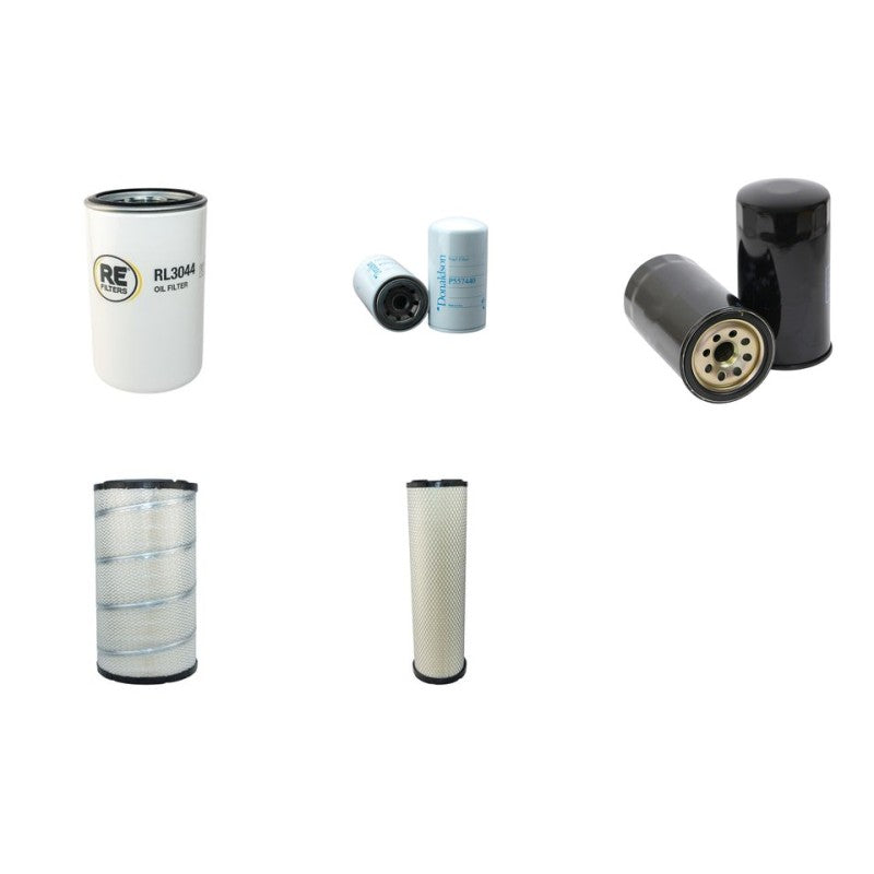 Hitachi ZX330-5G Filter Service Kit Air Oil Fuel Filters with Isuzu 6HK1-XQA Engine