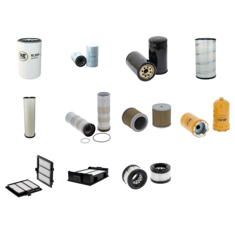Hitachi ZX330-5G Filter Service Kit with Isuzu 6Hk1-Xqa Engine