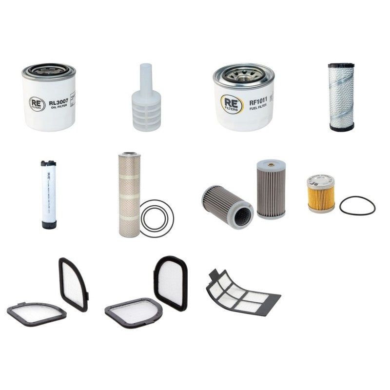 Hitachi ZX35 U-2 Filter Service Kit with Yanmar 3TNV88-N Engine Year 2006-