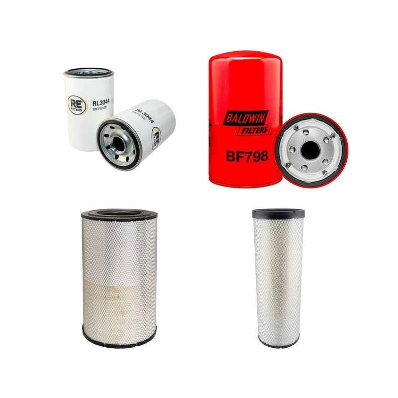 Hitachi ZX500 LH Filter Service Kit Air Oil Fuel Filters with Isuzu Engine Year 2006-