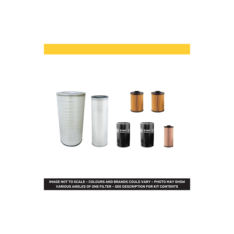 Hitachi ZX520 LCR-3BE Filter Service Kit with Isuzu AA-6WG1XY Engine