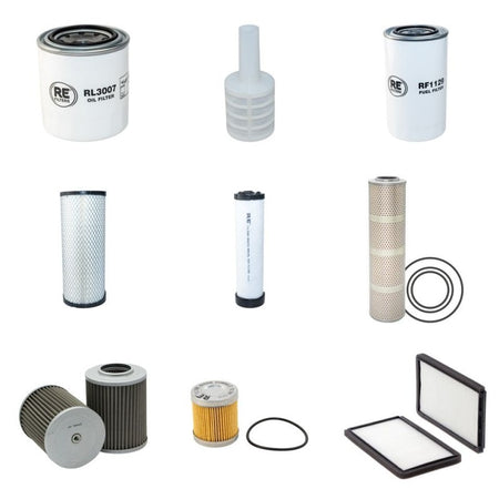Hitachi ZX60 USB Filter Service Kit with Yanmar 4Tnv98 Engine 2009-